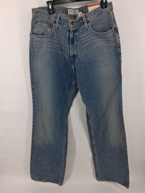 American Eagle Outfitters Light Blue Relaxed Straight Jeans